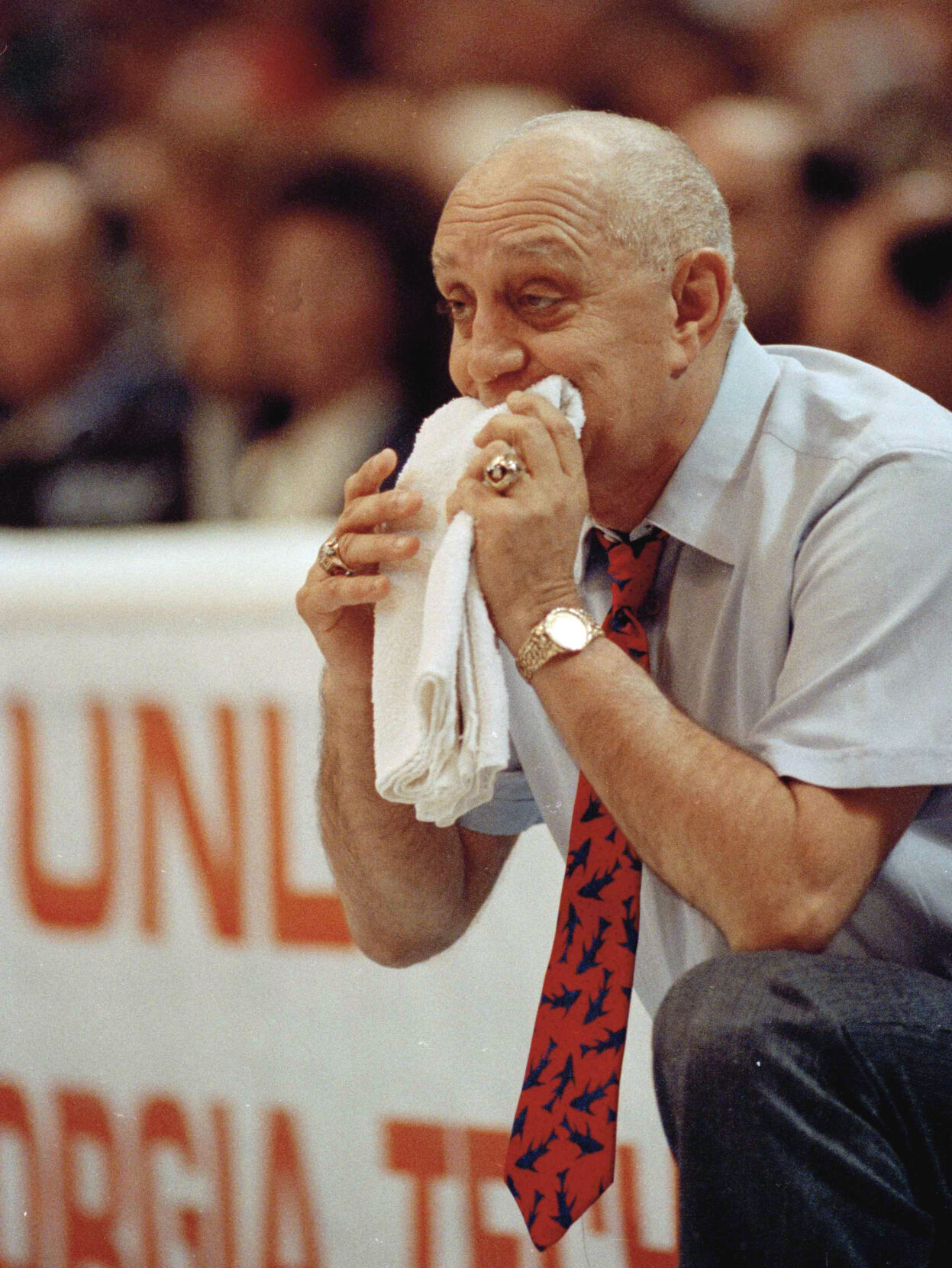 1990: UNLV pounds Duke 103-73 to win its first NCAA championship